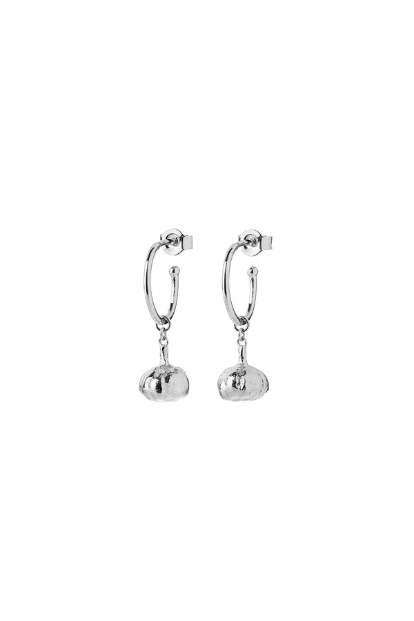 Karen Walker Garlic Earrings Silver