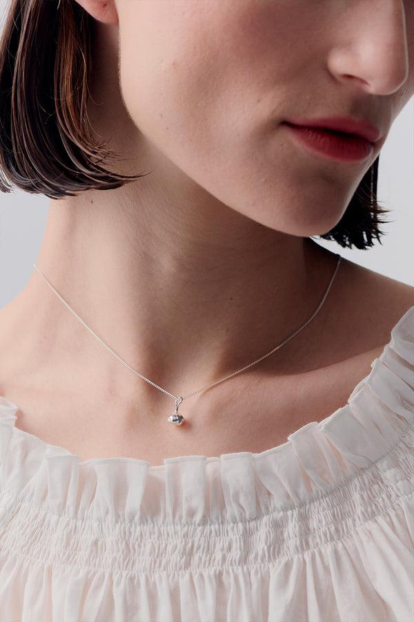 Karen Walker Garlic Necklace Silver