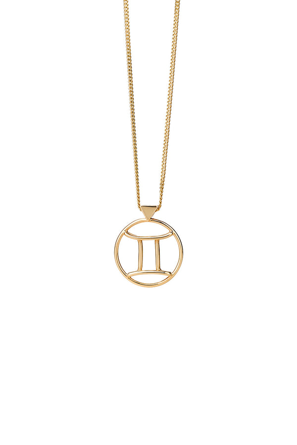 karen walker Gemini Necklace Gold