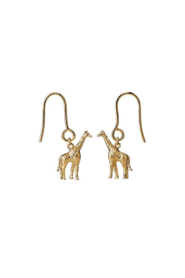 Karen Walker Giraffe Earrings Gold