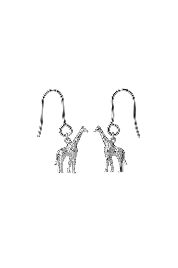 karen walker Giraffe Earrings Silver