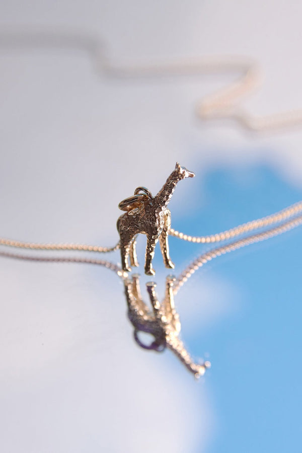 Karen Walker Giraffe Necklace Gold