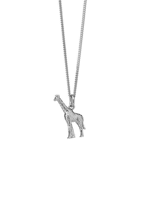 karen walker Giraffe Necklace Silver