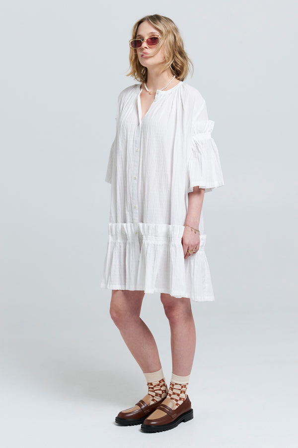 Karen Walker Glade Dress Off-White