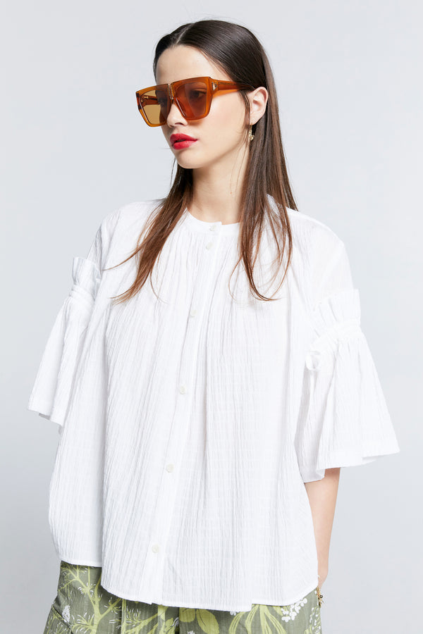 Karen Walker Glade Shirt Off-White