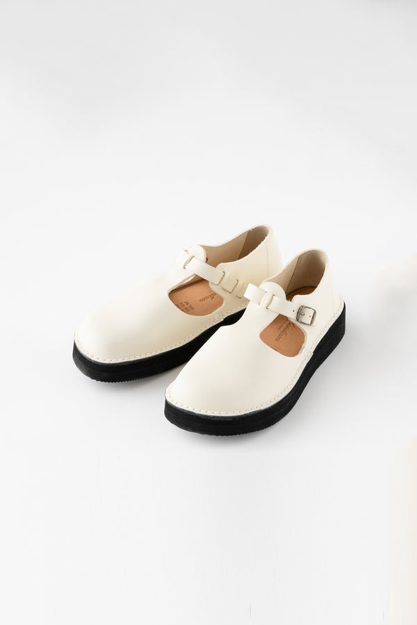 Karen Walker Guna Platform Off-White