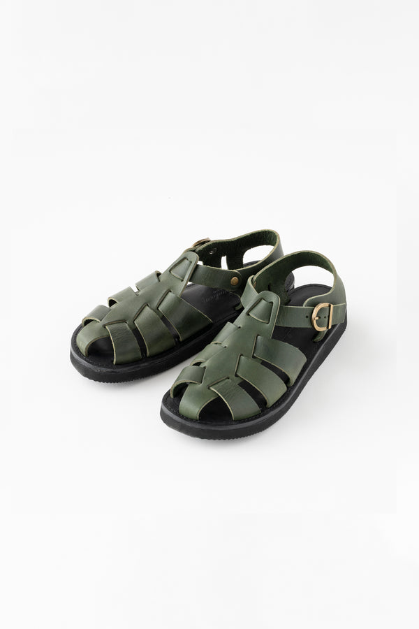 karen walker Gurkha Pottery Green