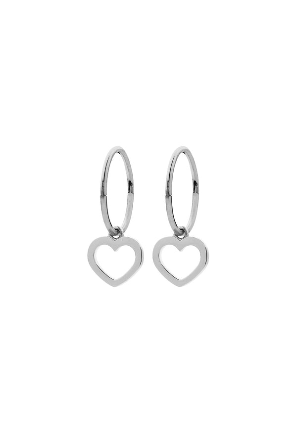 Karen Walker Heart Sleepers Silver