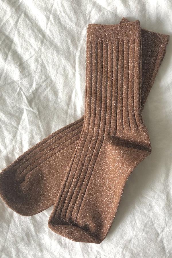 Karen Walker Her Socks Modal Lurex