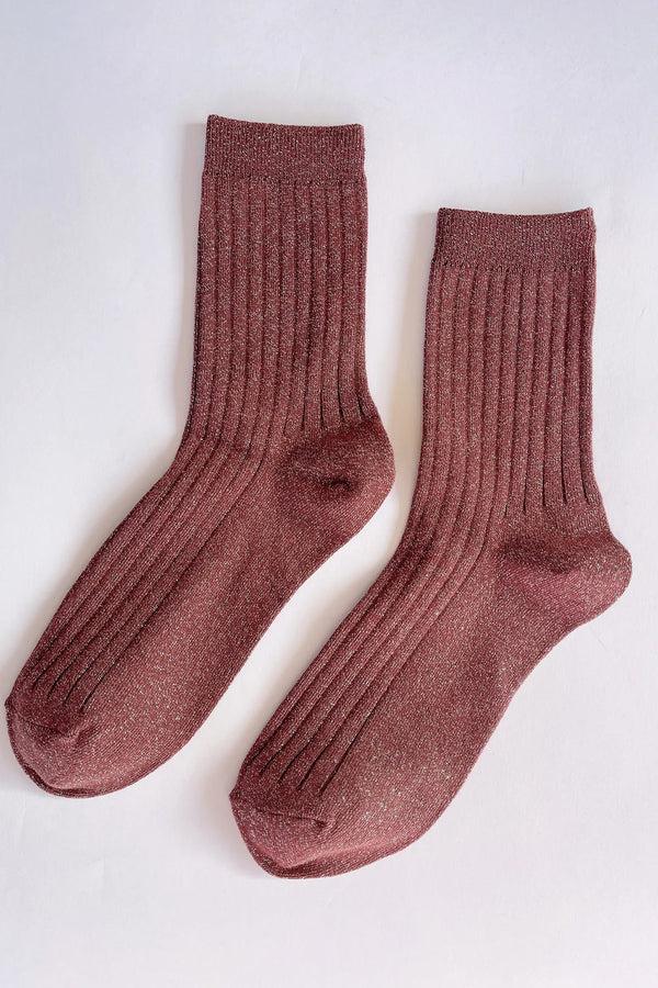 Karen Walker Her Socks Modal Lurex