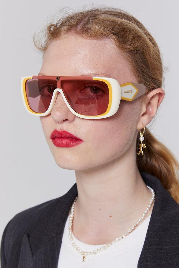 Karen Walker Hexed Ivory