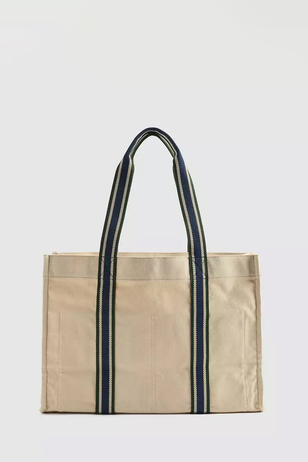 Karen Walker Hollis XL Tote-All Bag Ecru Neutral