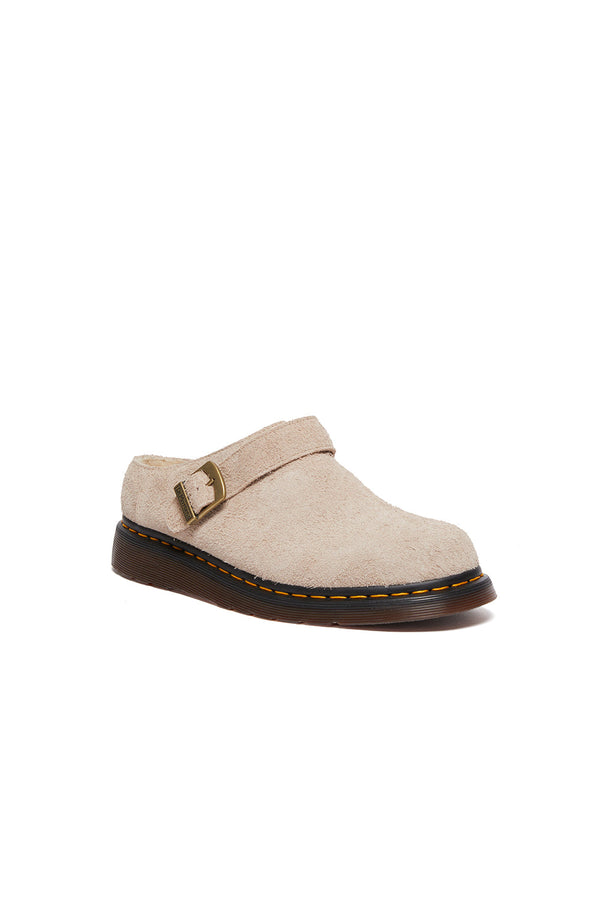 Karen Walker Isham Buckle Mule Vintage Taupe