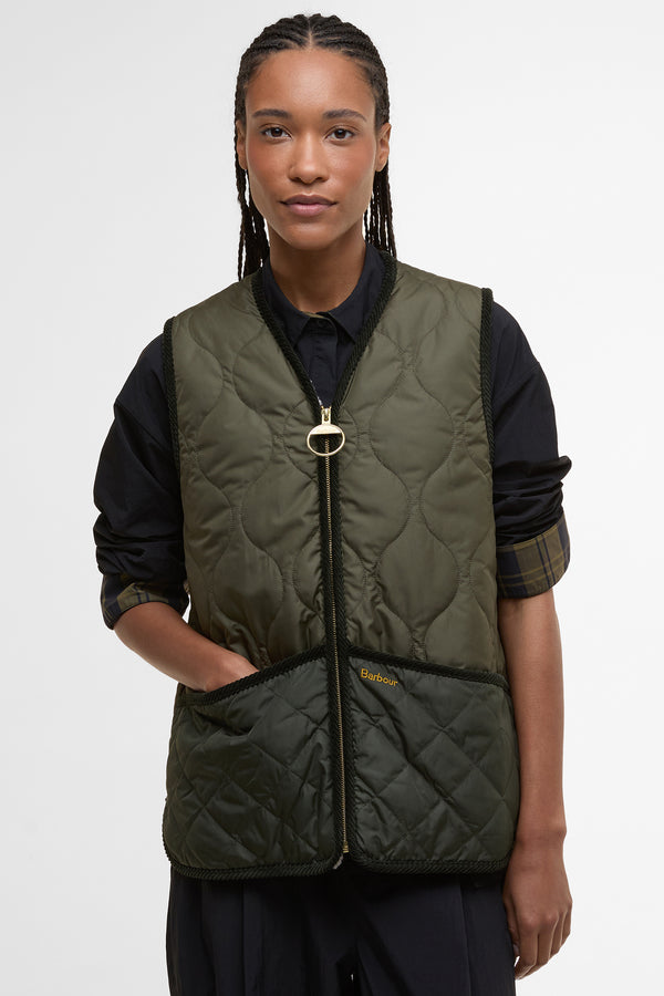 karen walker Klara Liner Fern Leaf/Sage/Natural