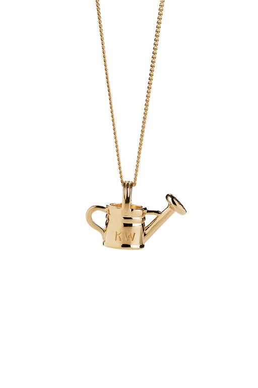 Karen Walker KW Watering Can Necklace Gold