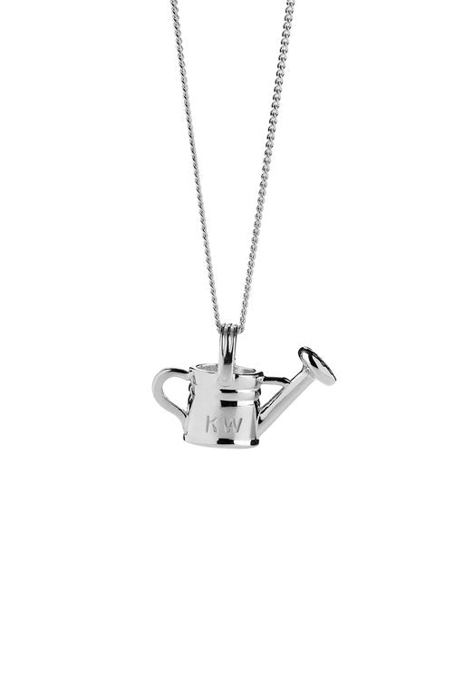 Karen Walker KW Watering Can Necklace Silver