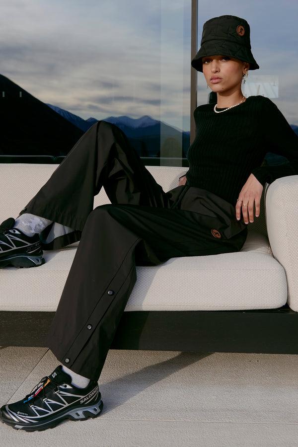 Karen Walker Leisure Track Pants Black
