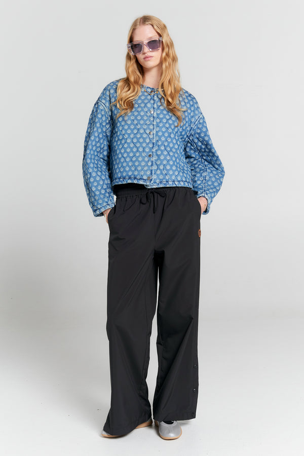 Karen Walker Leisure Track Pants Black