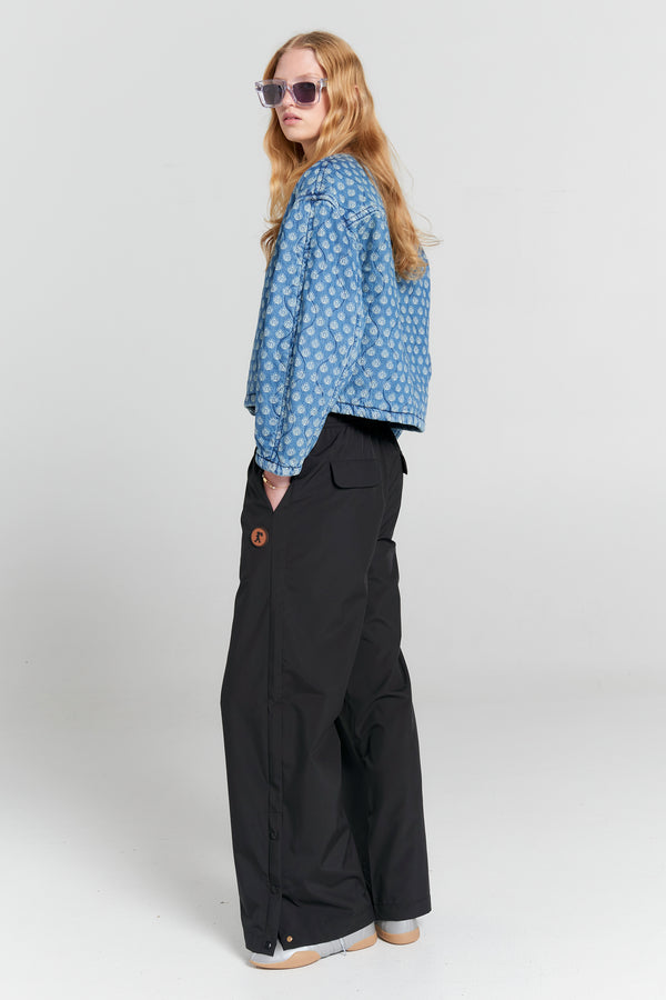 Karen Walker Leisure Track Pants Black