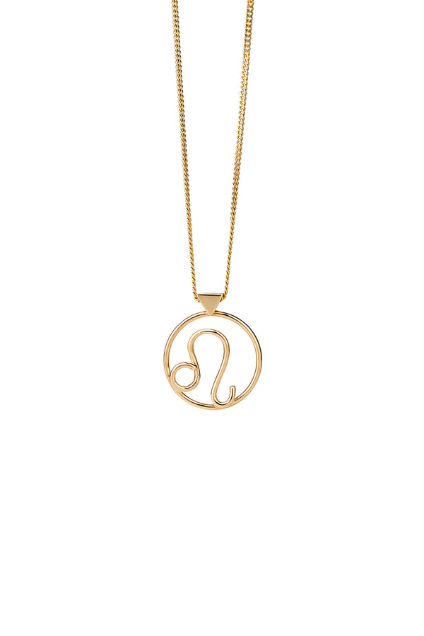 Karen Walker Leo Necklace Gold
