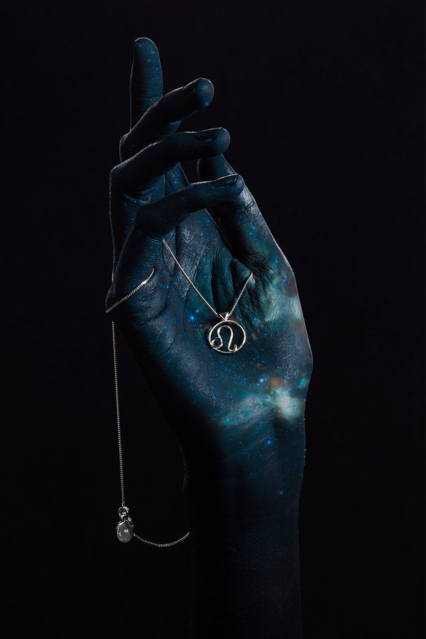 karen walker Leo Necklace Silver