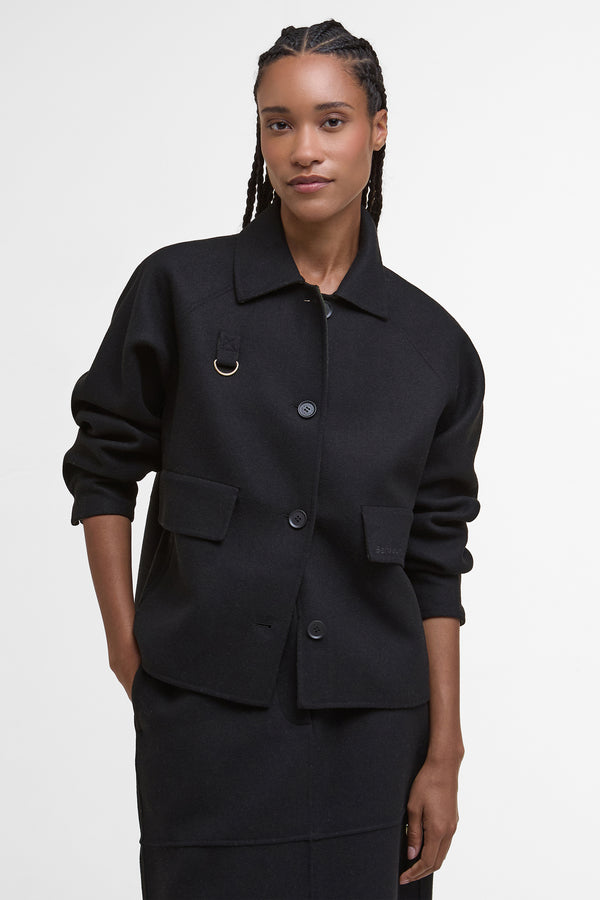 karen walker Leonie Overshirt Black