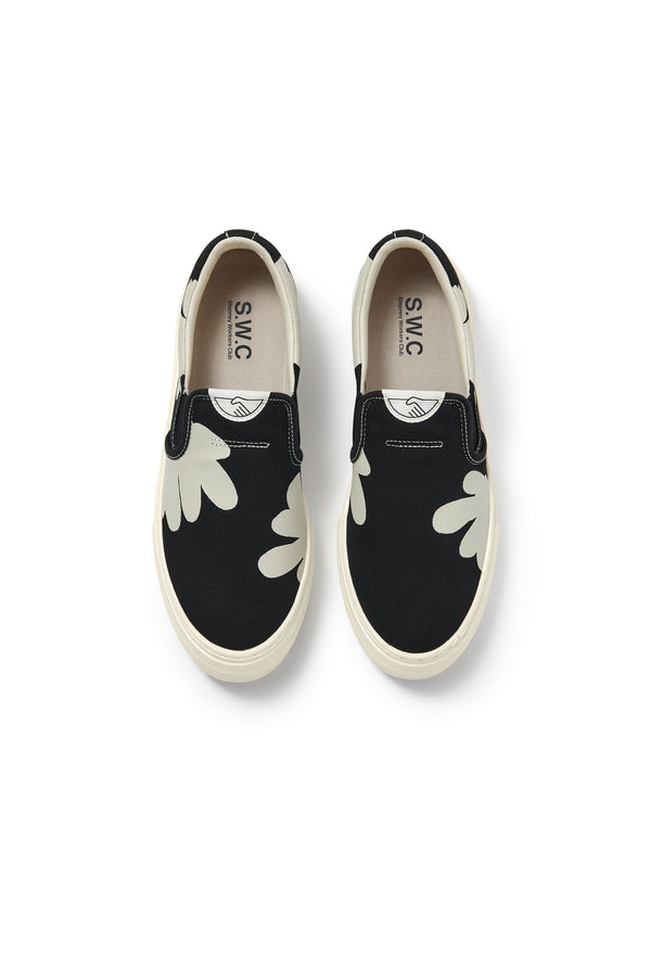 Karen Walker Lister Cup Shoe Black/White