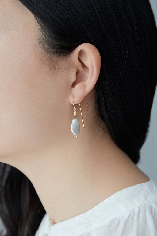 Karen Walker Love Drop Earrings Gold-Plated