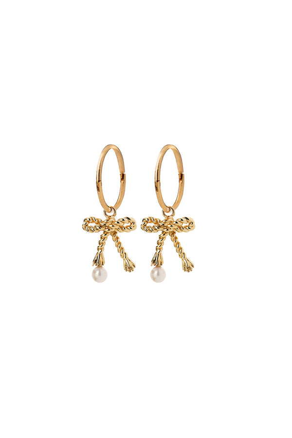 karen walker Love Knot Sleepers Gold