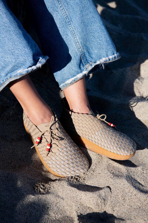 Karen Walker Matador Chukka Low Taupe/Tan