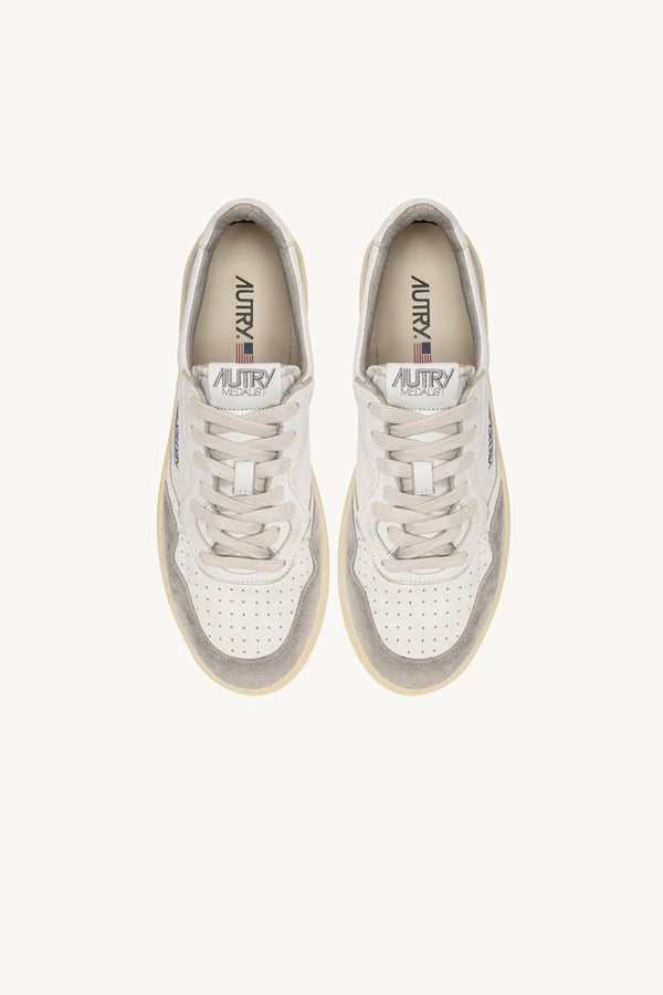 Karen Walker Medalist Low Sneakers White/Grey