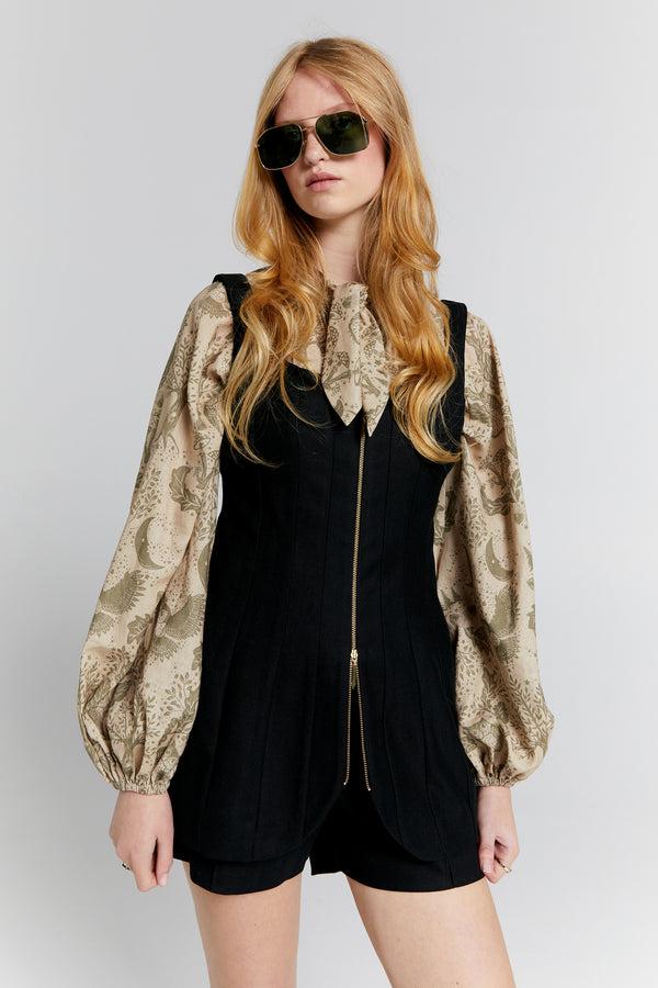 karen walker Memento Gilet Black