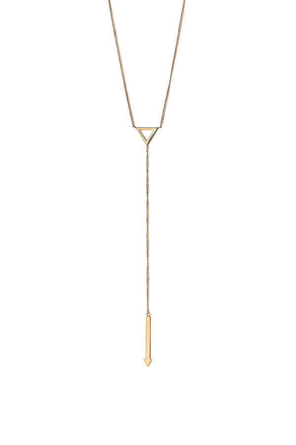 Karen Walker Metronome Necklace Gold