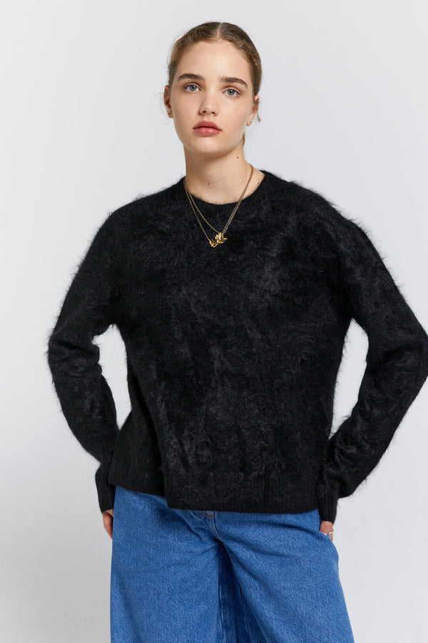 karen walker Mika Cashmere Sweater Black