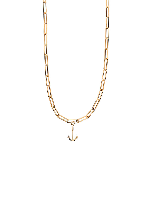 Karen Walker Mini Anchor Charm Gold