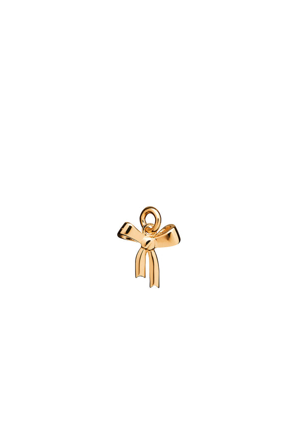 Karen Walker Mini Bow Charm Gold
