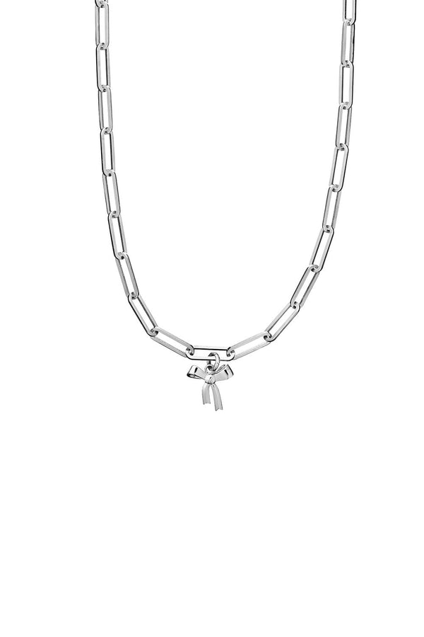 Karen Walker Mini Bow Charm Silver