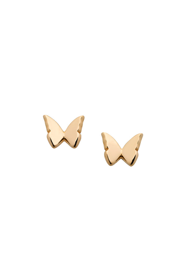 Karen Walker Mini Butterfly Studs Gold