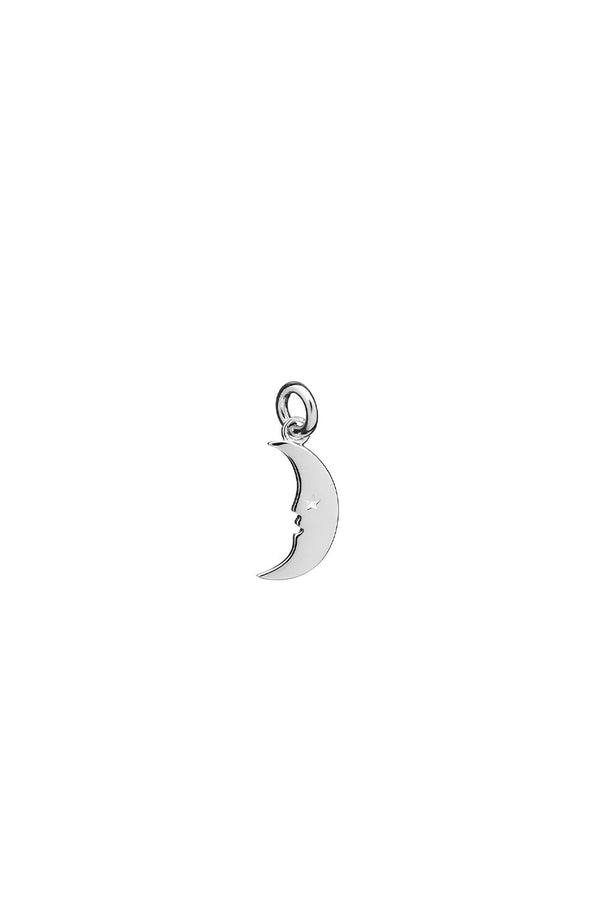 karen walker Mini Moon Charm Silver