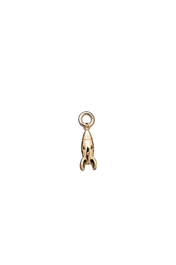 karen walker Mini Rocket Charm Gold