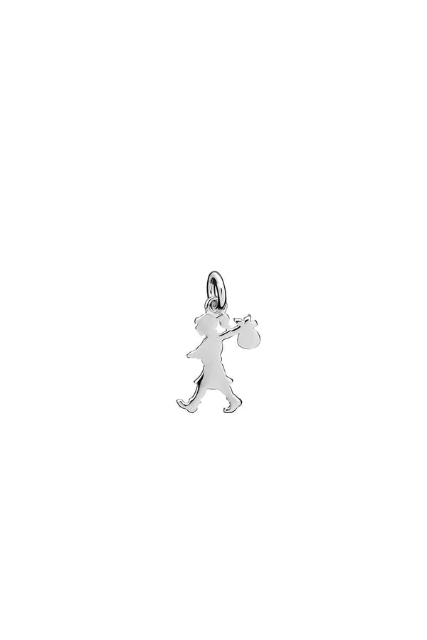 karen walker Mini Runaway Girl Charm Silver