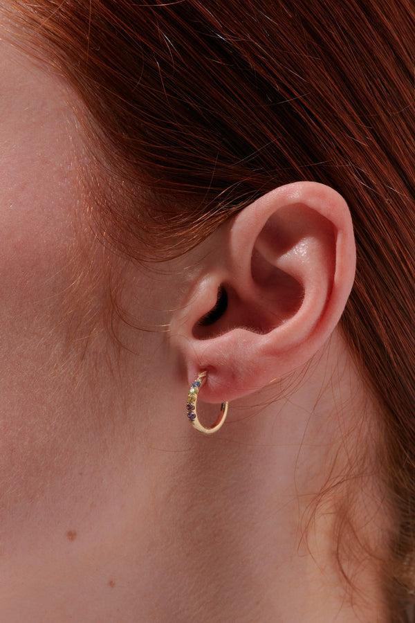 Karen Walker Miniaturist Earrings Gold