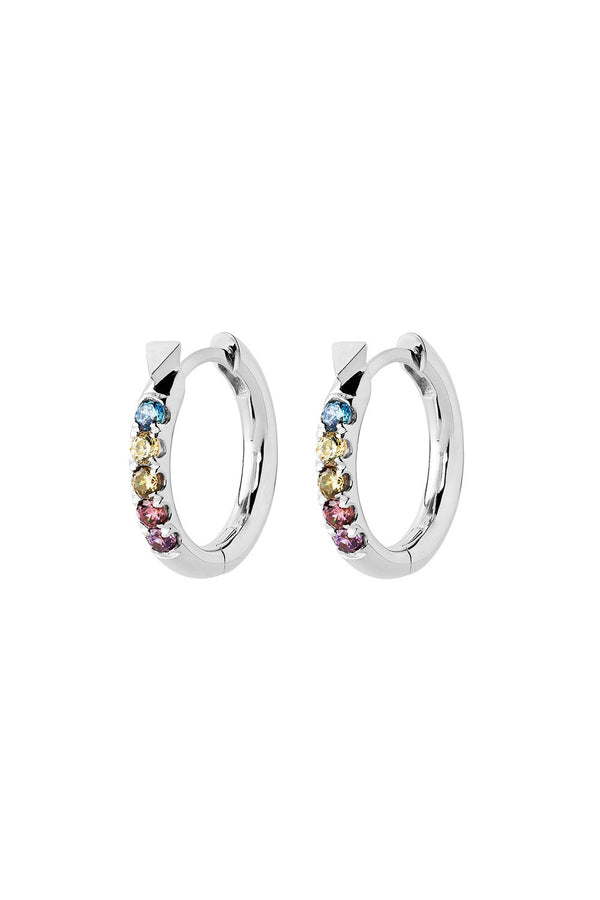 Karen Walker Miniaturist Earrings Silver