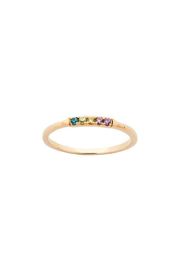 Karen Walker Miniaturist Ring Gold
