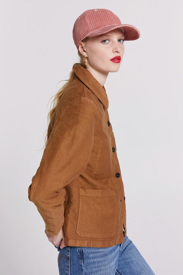 Karen Walker Moleskin Workwear Jacket