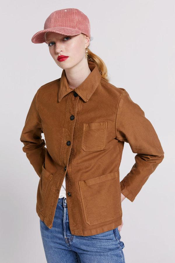 Karen Walker Moleskin Workwear Jacket