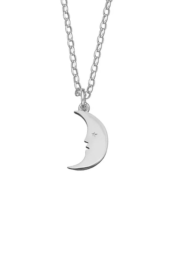 Karen Walker Moon Pendant Silver