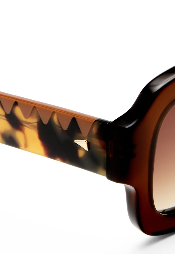 Karen Walker Moonside Caramel Zigzag