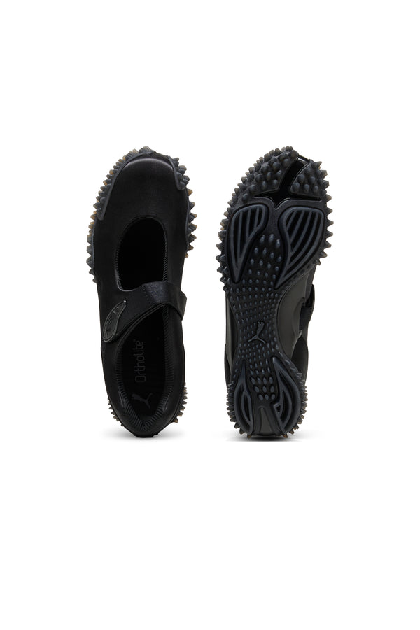 Karen Walker Mostro Fey Satin Black/Cool Dark Gray