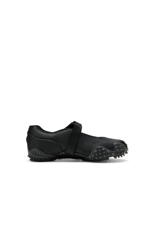 Karen Walker Mostro Fey Satin Black/Cool Dark Gray